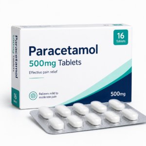 Paracetamol 500mg Tablets - 16 Tablets