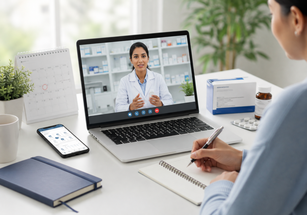 How an Online Pharmacist Consultation Works